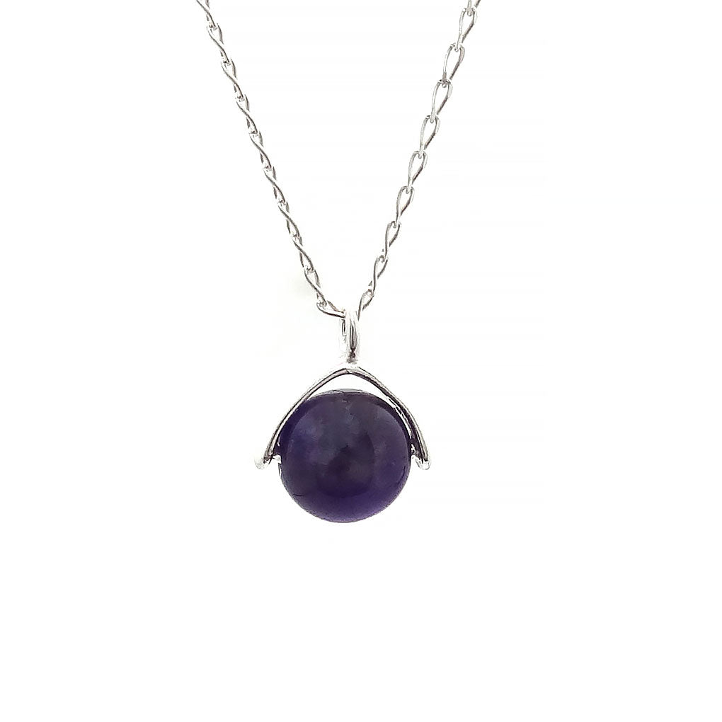 Serenity Necklace | Natural Amethyst