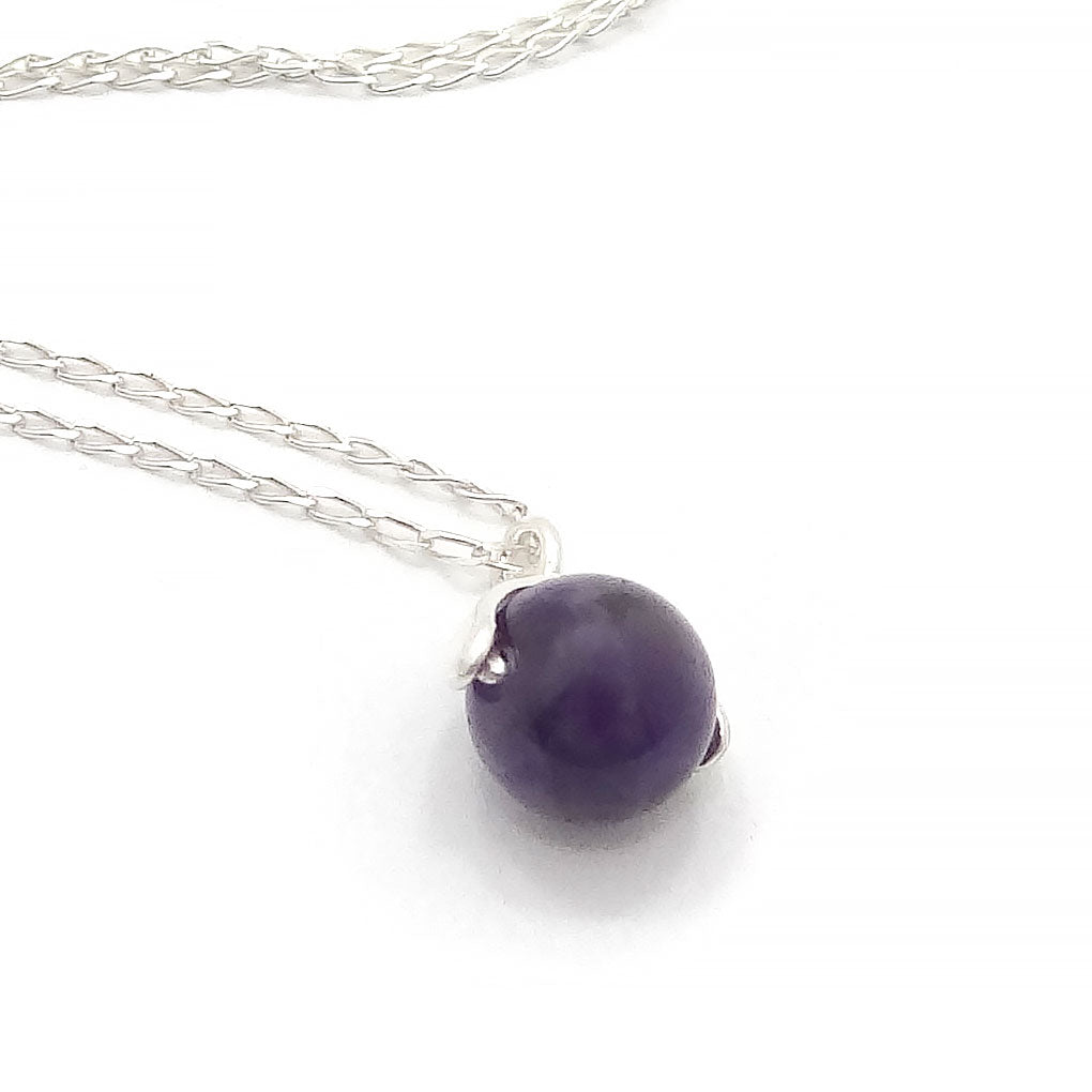 Serenity Necklace | Natural Amethyst