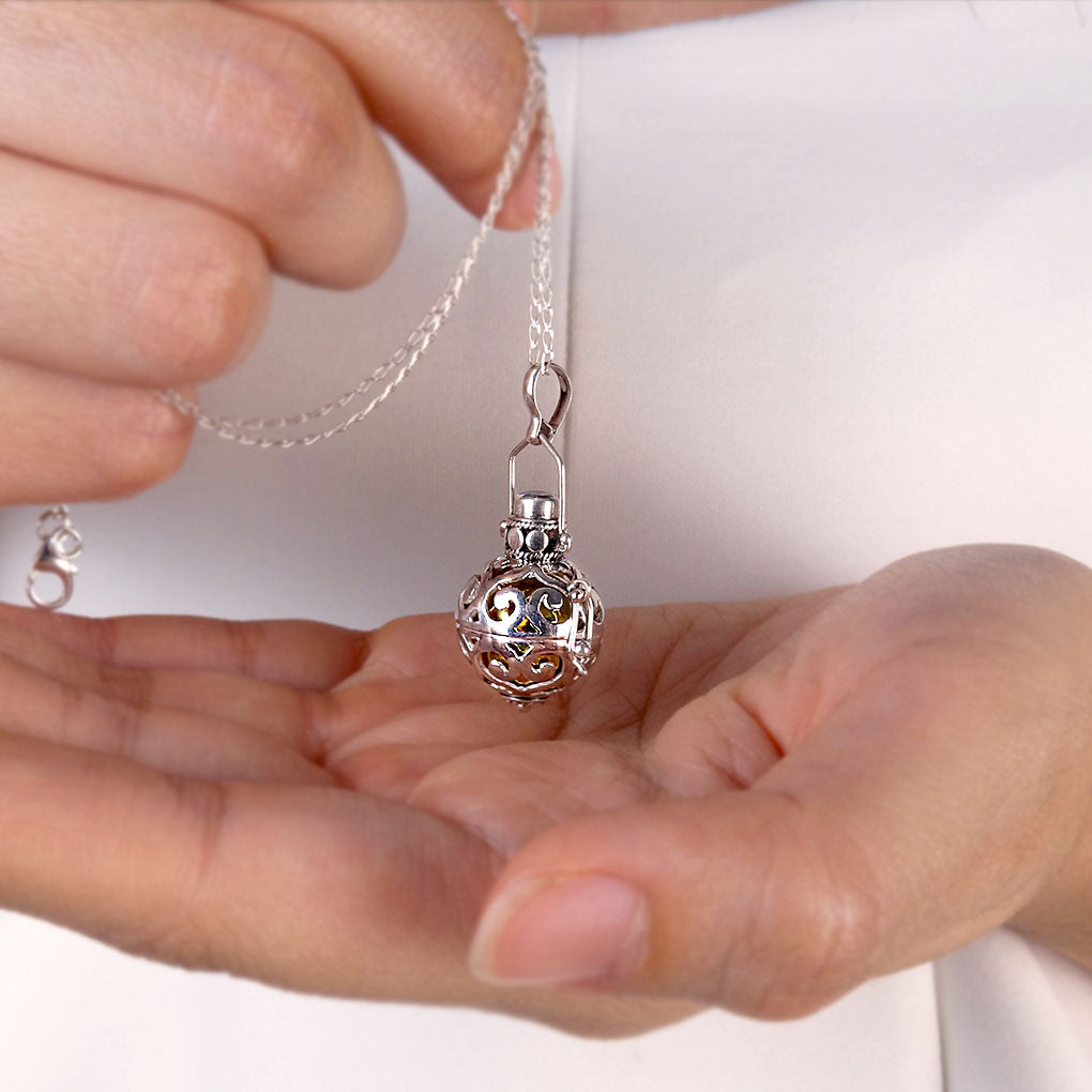Hearts of Abundance Angel Caller | Blue Topaz