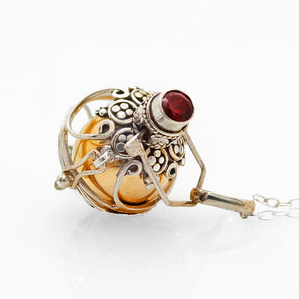 Necklace of Confidence and Vitality | Natural Garnet