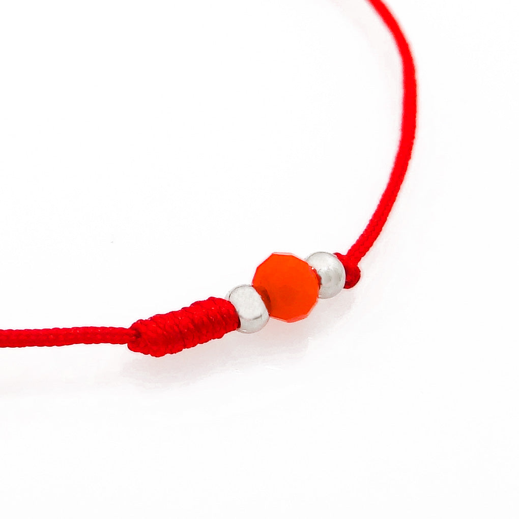 Red Thread of Protection | February | Orange