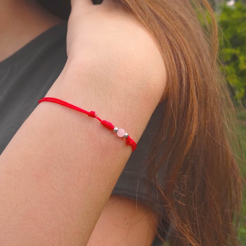Red Thread of Protection | October | Pink
