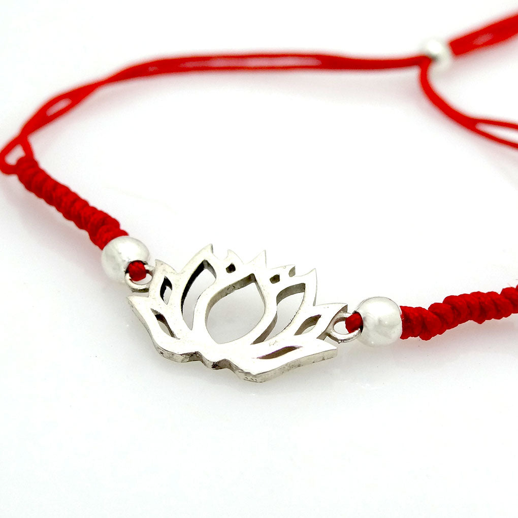 Hilo Rojo de la Flor de Loto