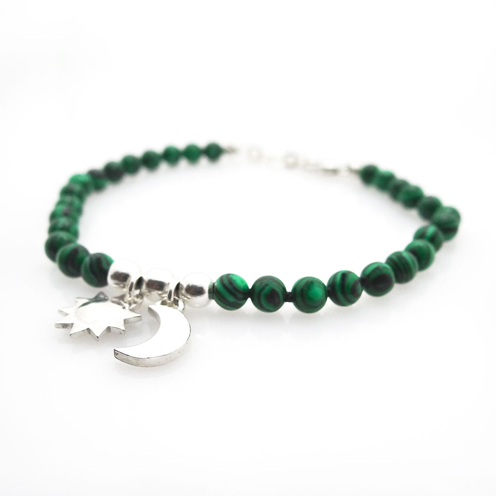 Transformation Bracelet | Natural Malachite