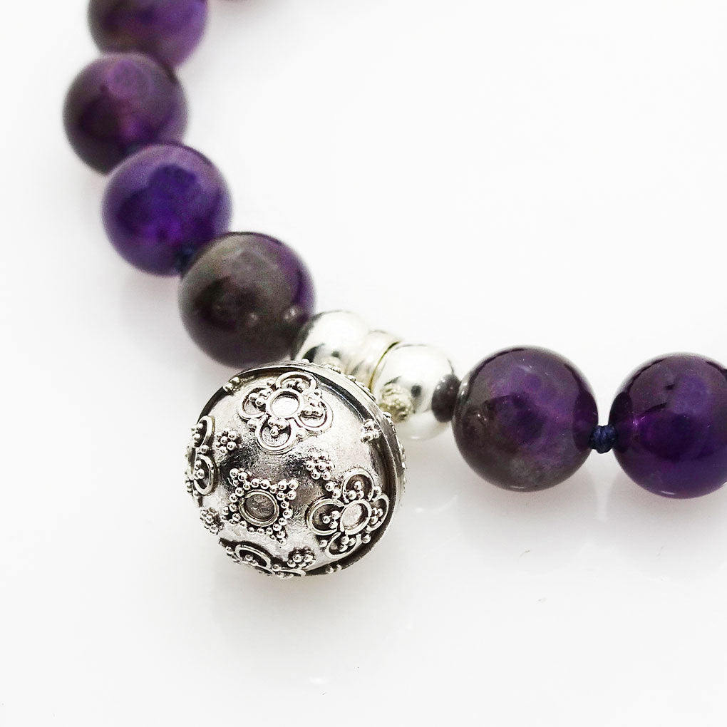 Tranquility and Protection Amethyst Bracelet