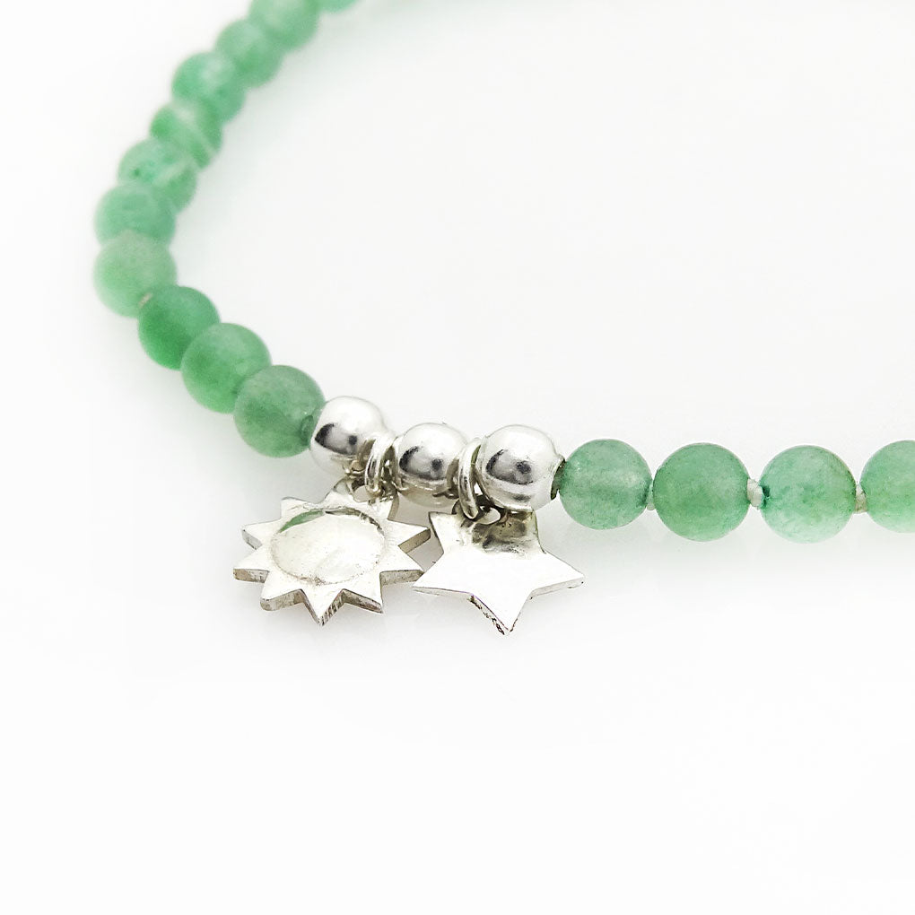 Pulsera del Sol y la Estrella | Jade Natural