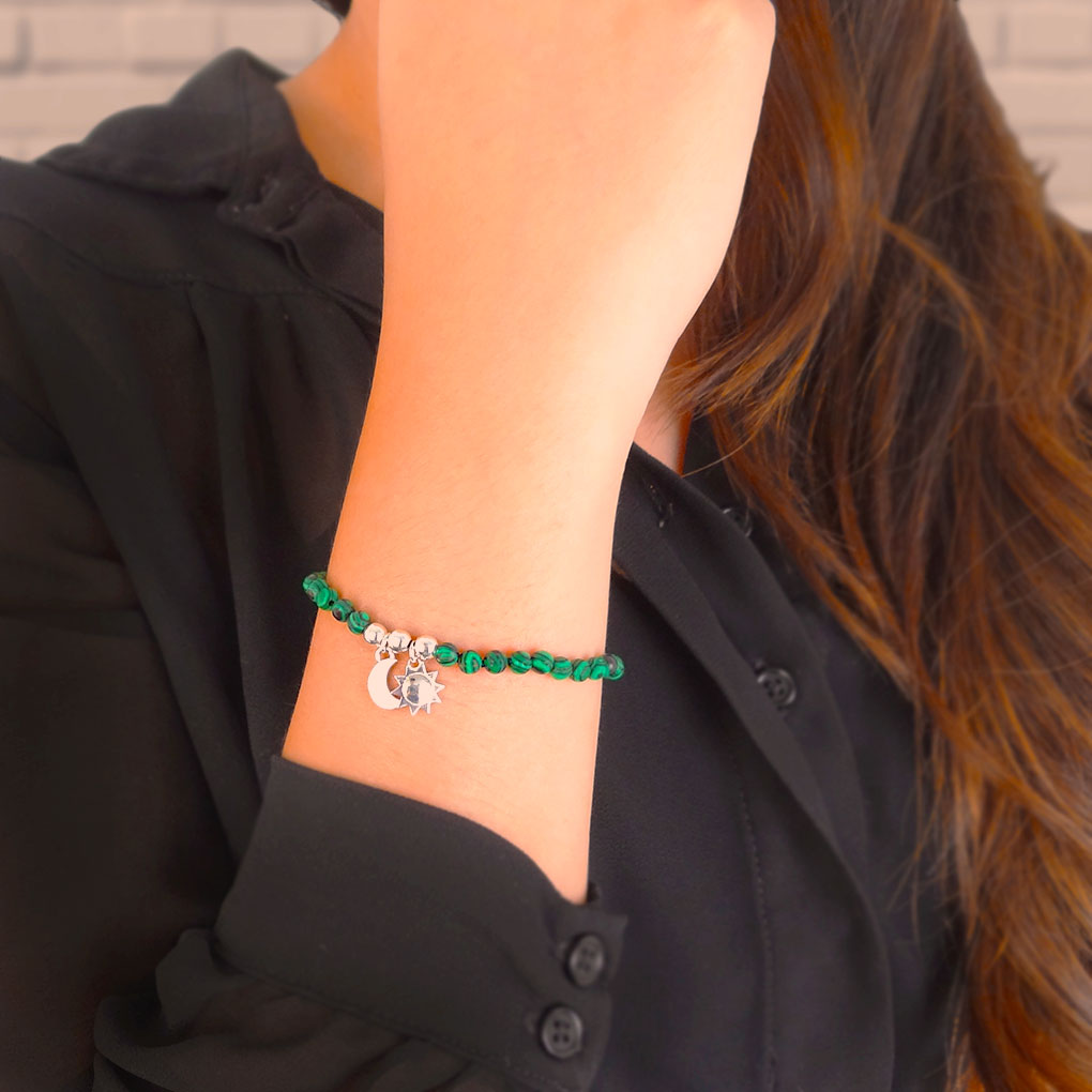 Transformation Bracelet | Natural Malachite
