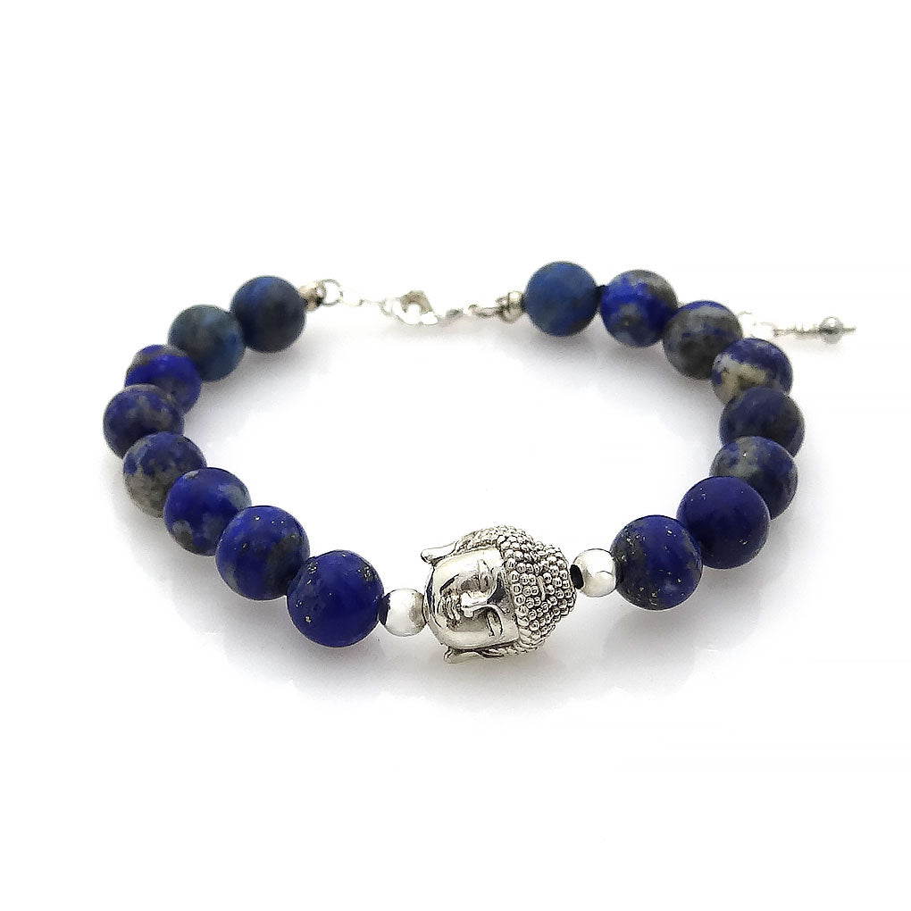 Pulsera de Sabiduría y Tranquilidad | Buda y lapislázuli