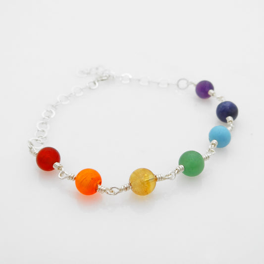 Pulsera de los 7 Chakras | Piedras Naturales