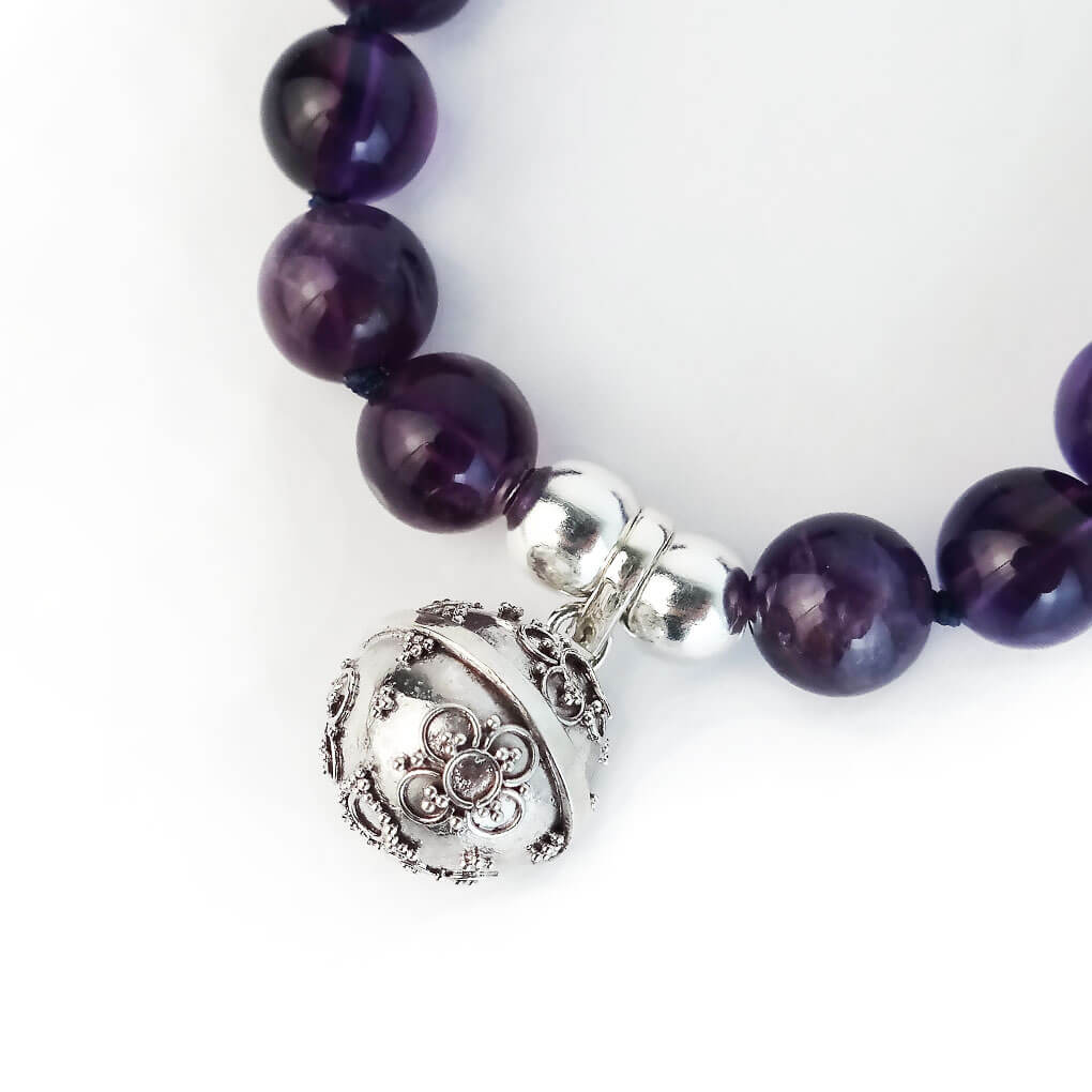Pulsera de Amatista de Tranquilidad y Protección