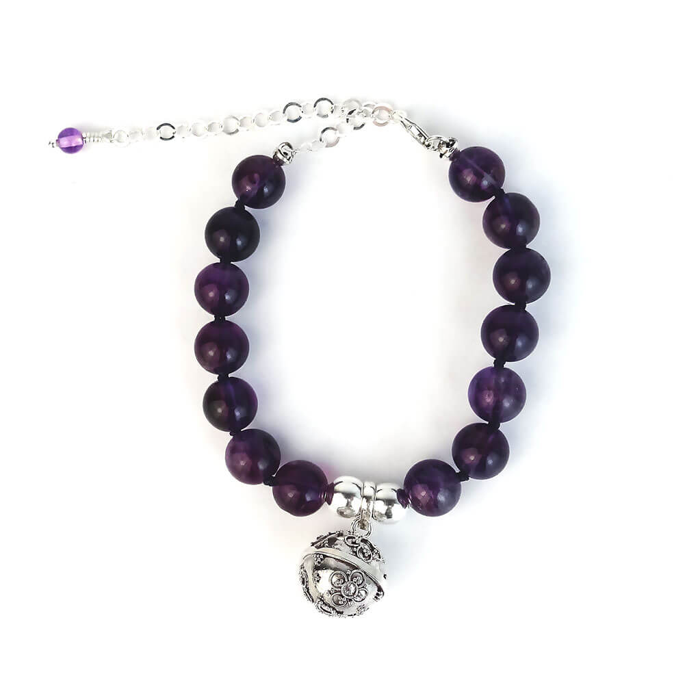 Pulsera de Amatista de Tranquilidad y Protección