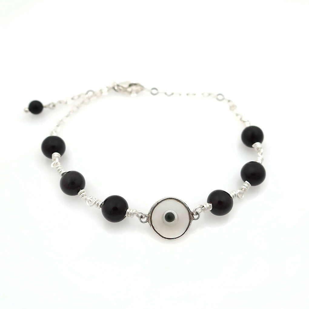 Double Protection Bracelet - Evil Eye