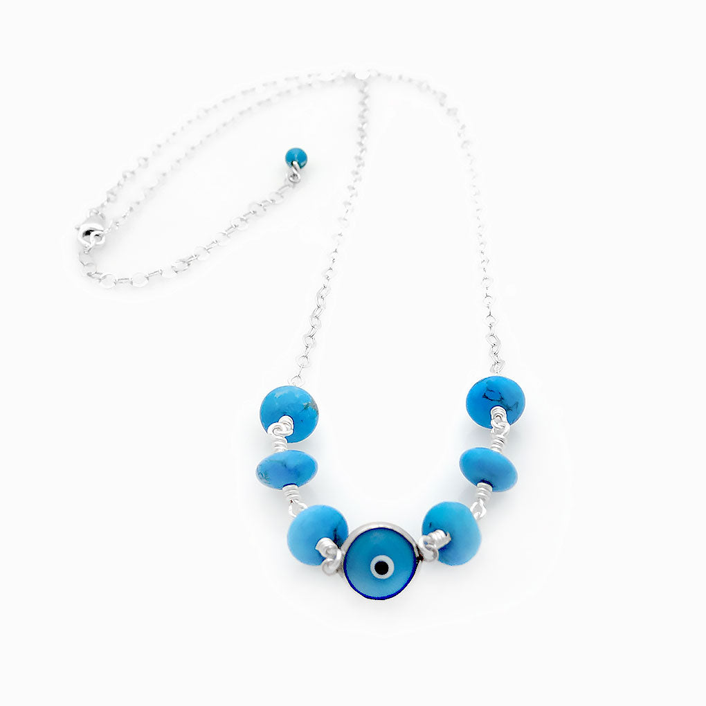 Necklace of Purity and Protection - Turquoise