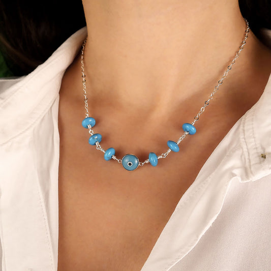Necklace of Purity and Protection - Turquoise