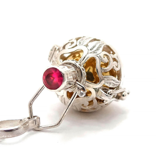 Necklace of Love and Passion Angel Caller| Natural Rubellite Tourmaline