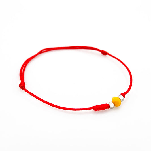 Red Thread of Protection | January | Yellow