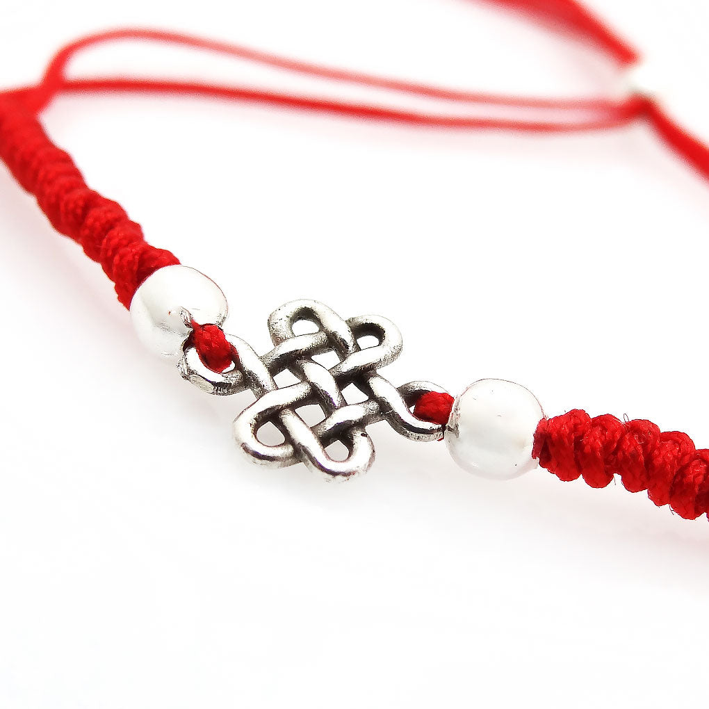 Red Thread Infinity Knot