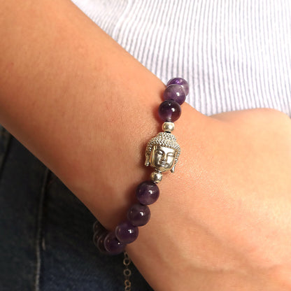 Pulsera de Calma y Serenidad - Buda y Amatista