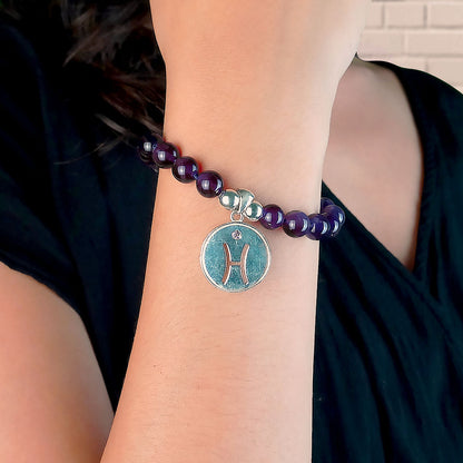 Pisces Zodiac Sign Bracelet