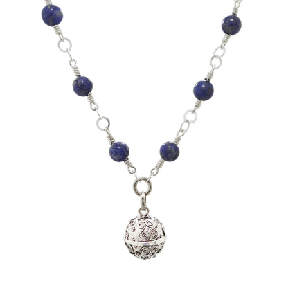 Messages from the Soul Necklace | natural lapis lazuli
